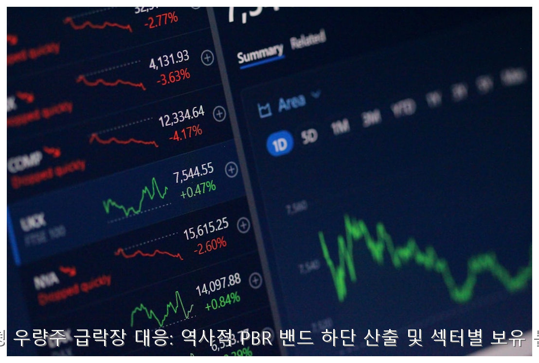 국내 대형 우량주 급락장 대응: 역사적 PBR 밴드 하단 산출 및 섹터별 보유 논리 분석 핵심 안내 및 분석 인포그래픽 (5)
