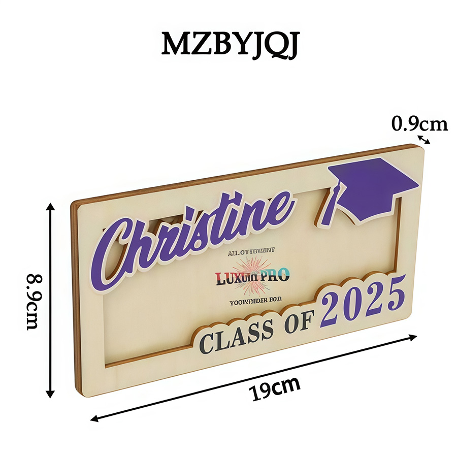 Wooden Graduation Season Wallet