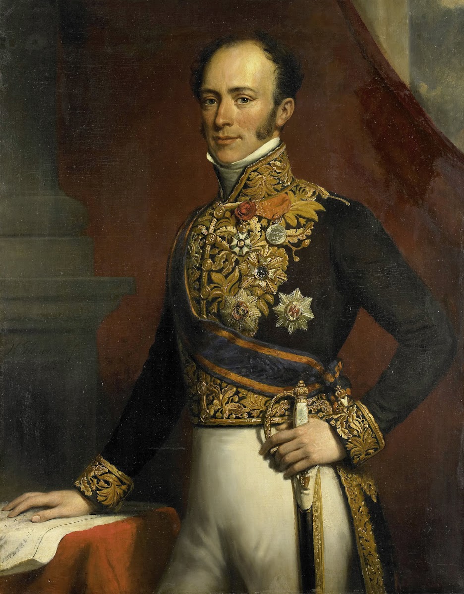 Portrait of Jan Jacob Rochussen Governor General of the Dutch East Indies 1845