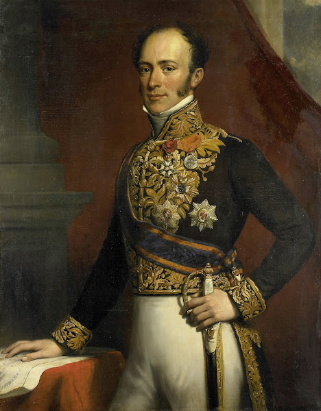 Portrait of Jan Jacob Rochussen Governor General of the Dutch East Indies 1845