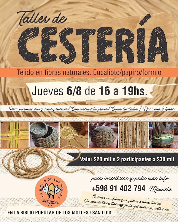 Taller de Cestería
