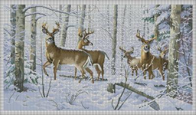 DIM35130 Woodland Winter