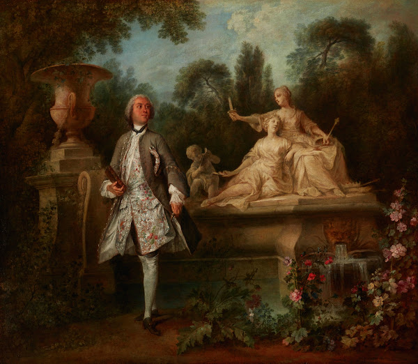 Portrait of the Actor Grandval 1742