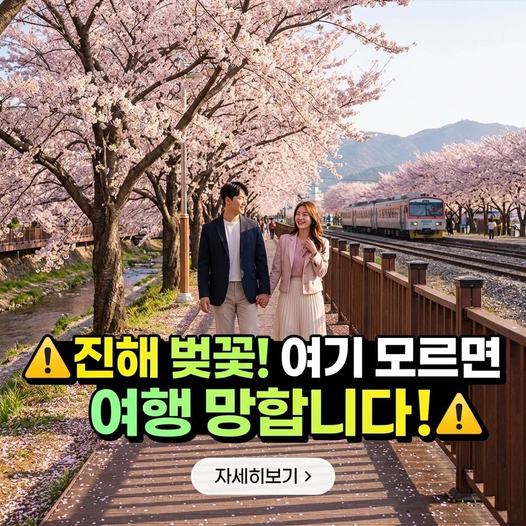 진해 벚꽃 여행, 200% 즐기는 7가지 핵심 전략 (2026 가이드)