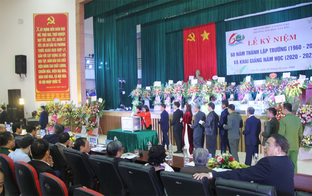 Lễ Kỷ niệm 60 năm thành lập Trường Đại học Tây Bắc (1960 - 2020)  và Khai giảng năm học 2020 - 2021