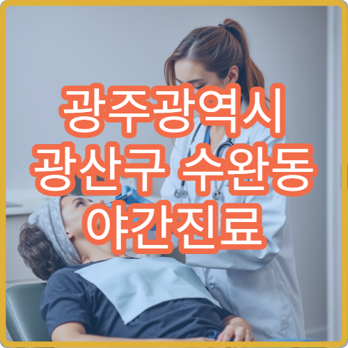 광주광역시 광산구 수완동 야간진료 피부과, 아토피·피부 트러블 치료