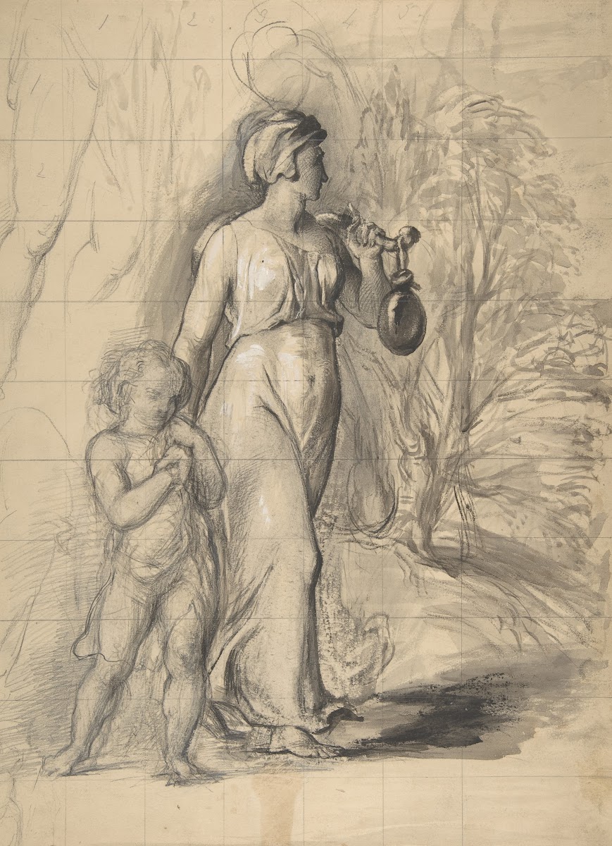 Hagar and Ishmael in the Wilderness 182933
