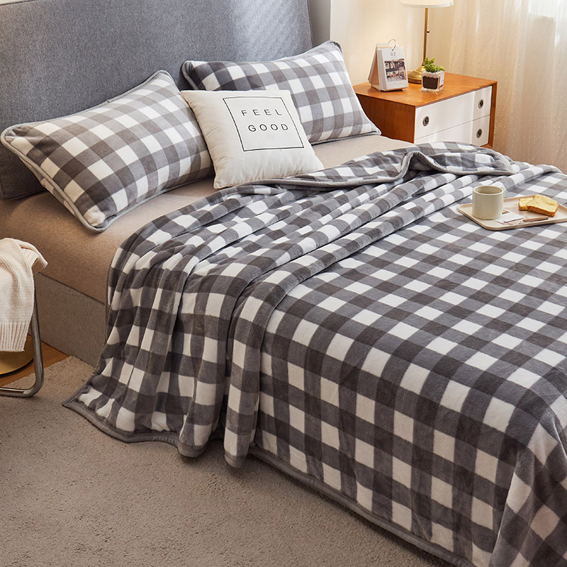 Milchfaser-Fleece Decke, japanischer Stil, vielseitig