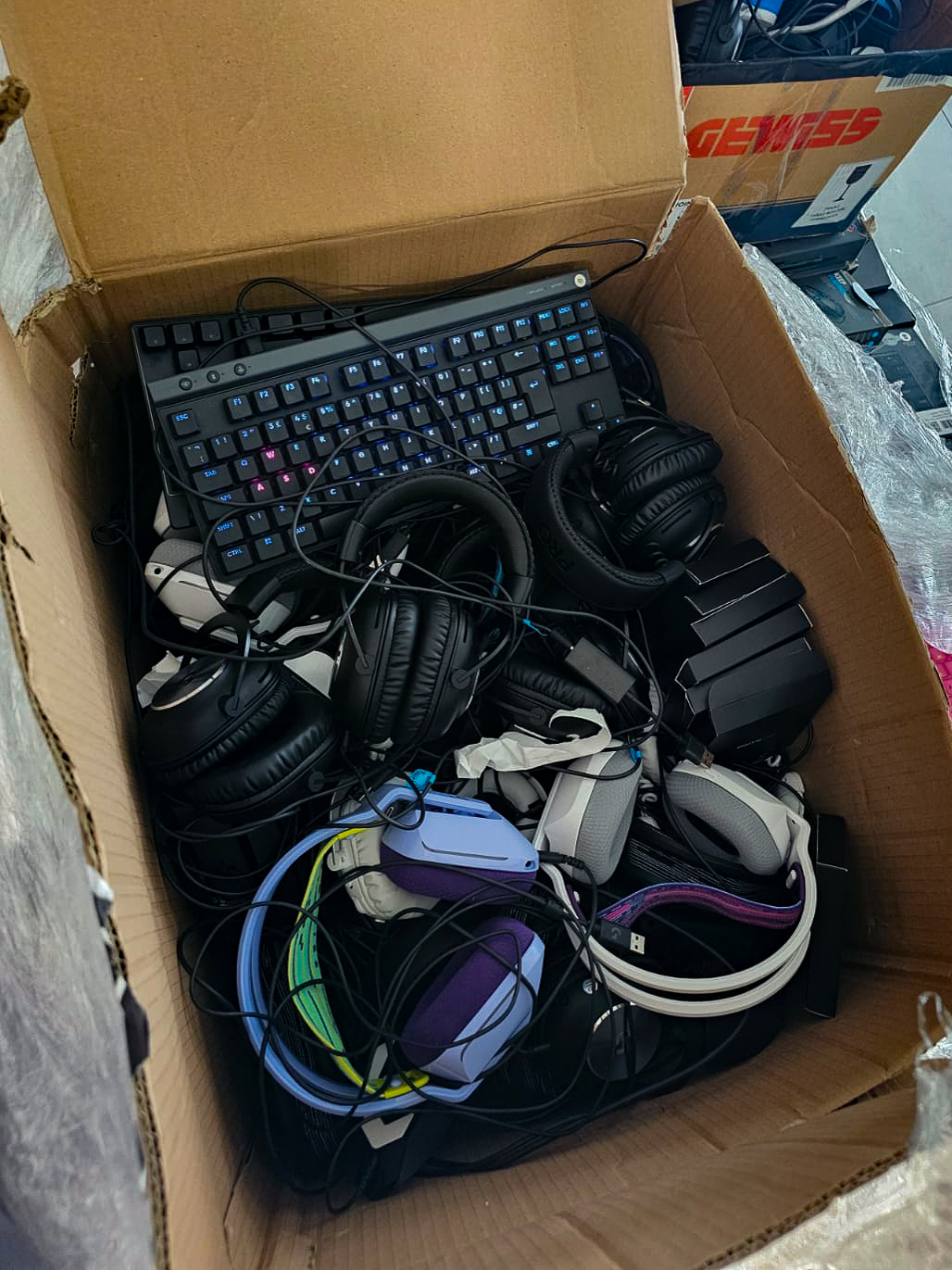 Logitech G peripherals before BFS - 2023