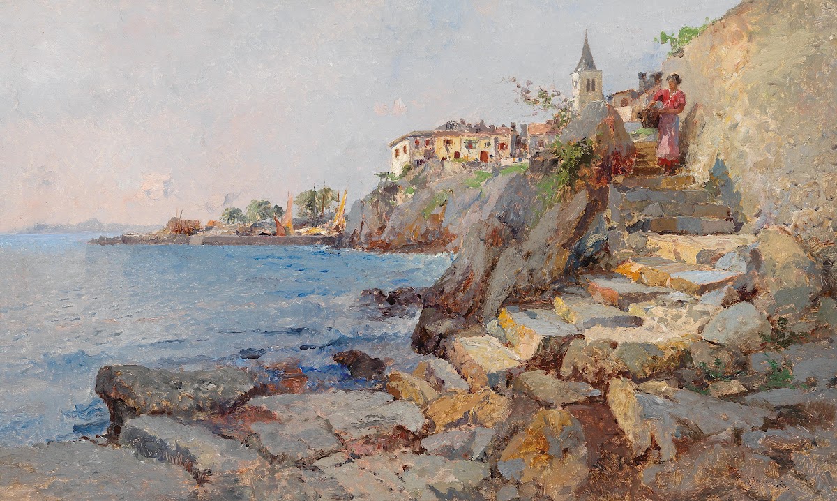 Coastal Scene At Lovrana