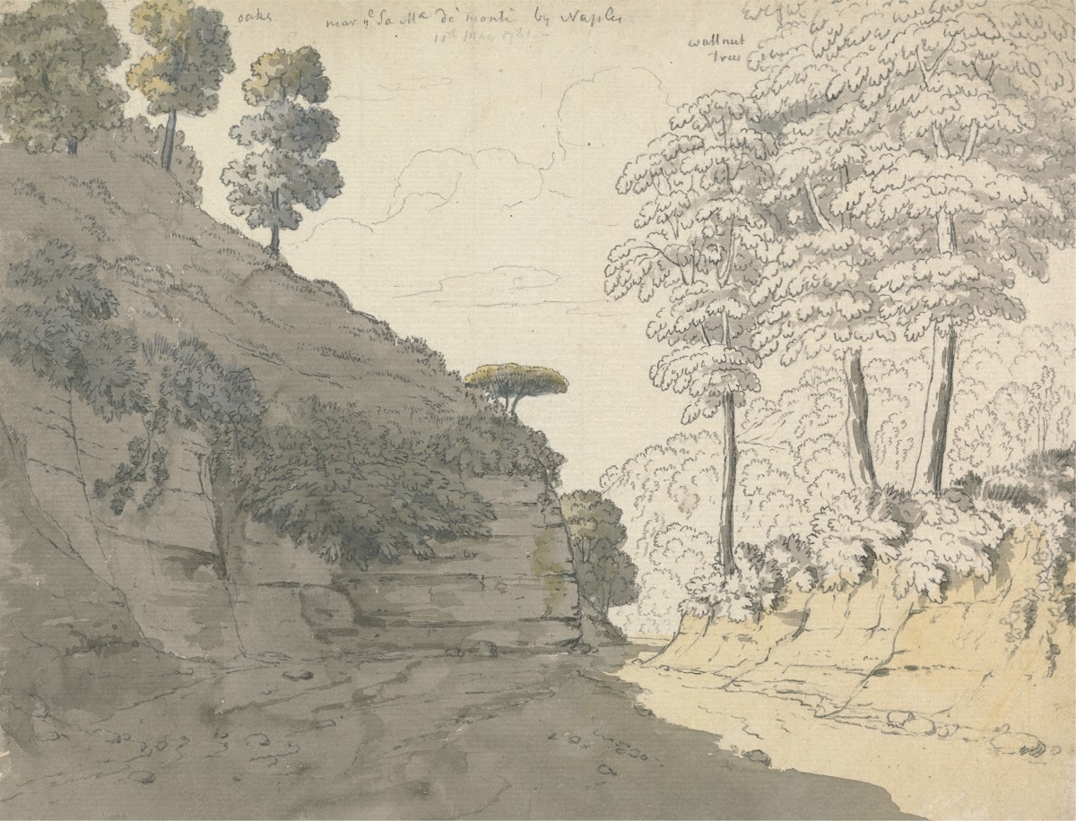 The Road from Santa Maria de Monte to Naples 1781