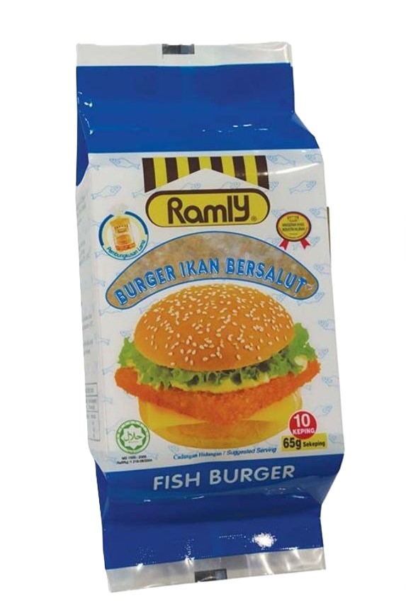 Ramly Burger Ikan Bersalut 650G