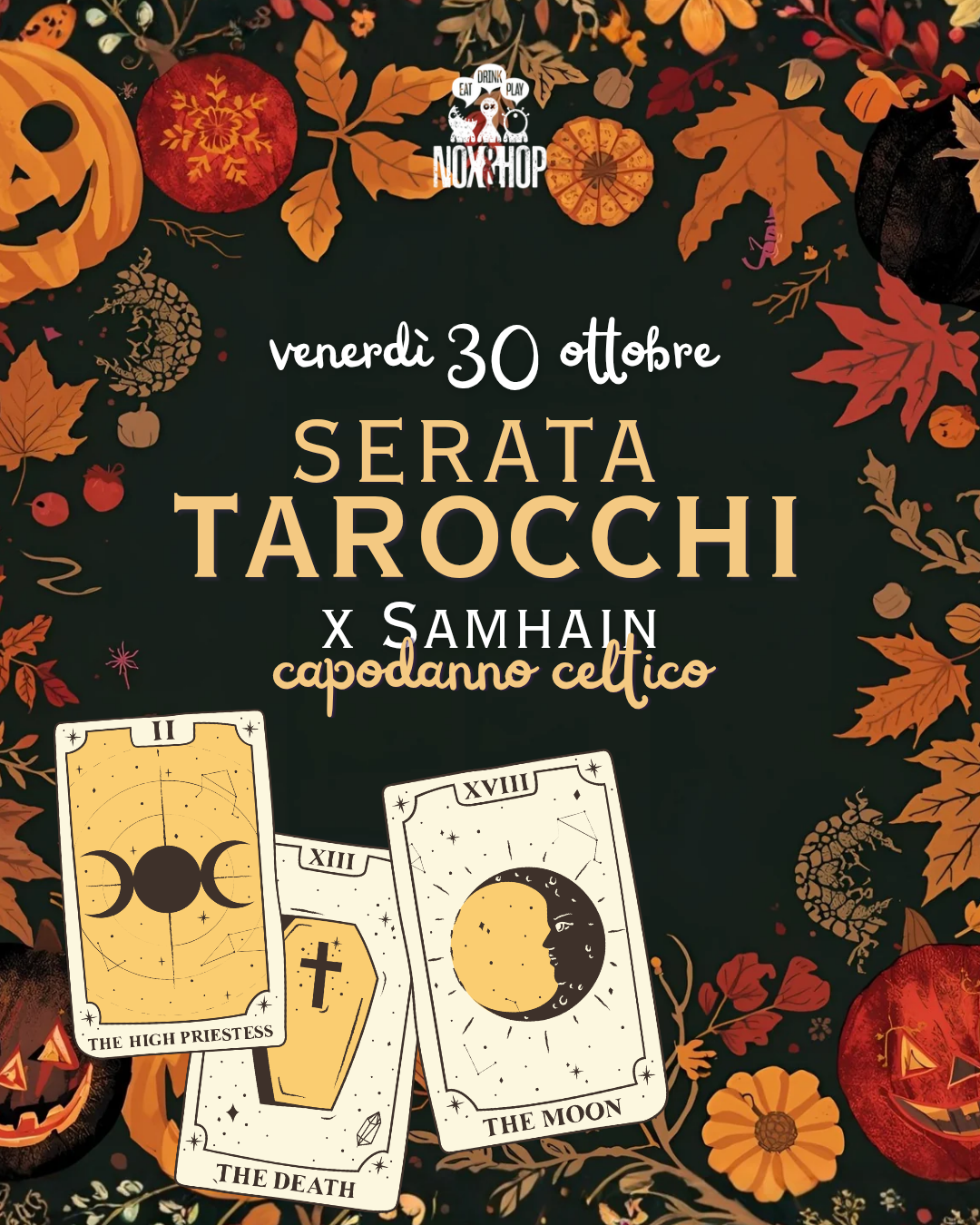 Serata tarocchi xSamhain