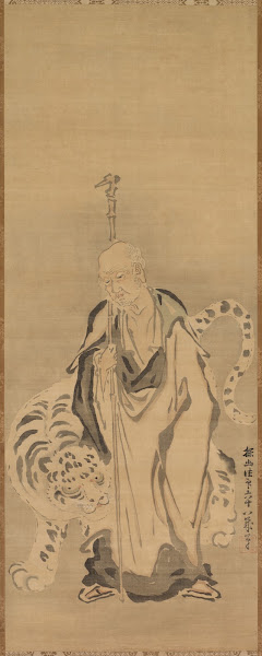 A Sage with Tiger 1661