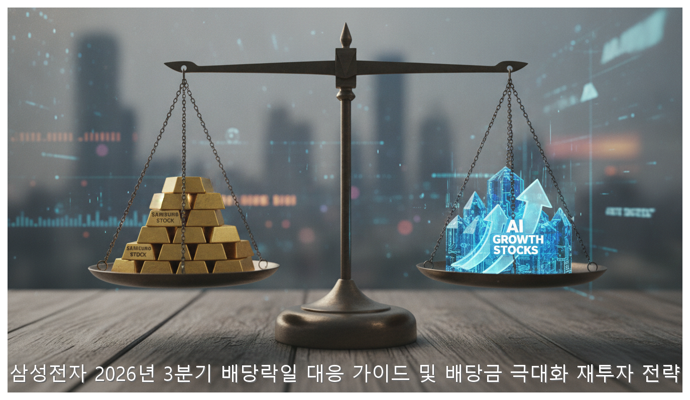 삼성전자 2026년 3분기 배당락일 대응 가이드 및 배당금 극대화 재투자 전략 핵심 안내 및 분석 인포그래픽 (7)