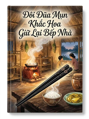 Bìa truyện Đôi Đũa Mun Khắc Hoa Giữ Lại Bếp Nhà
