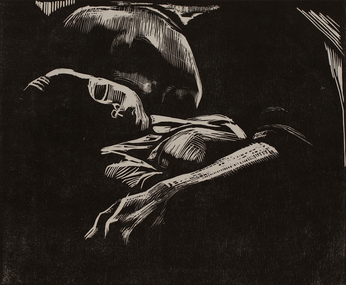 Sleeping Woman with Child 1929