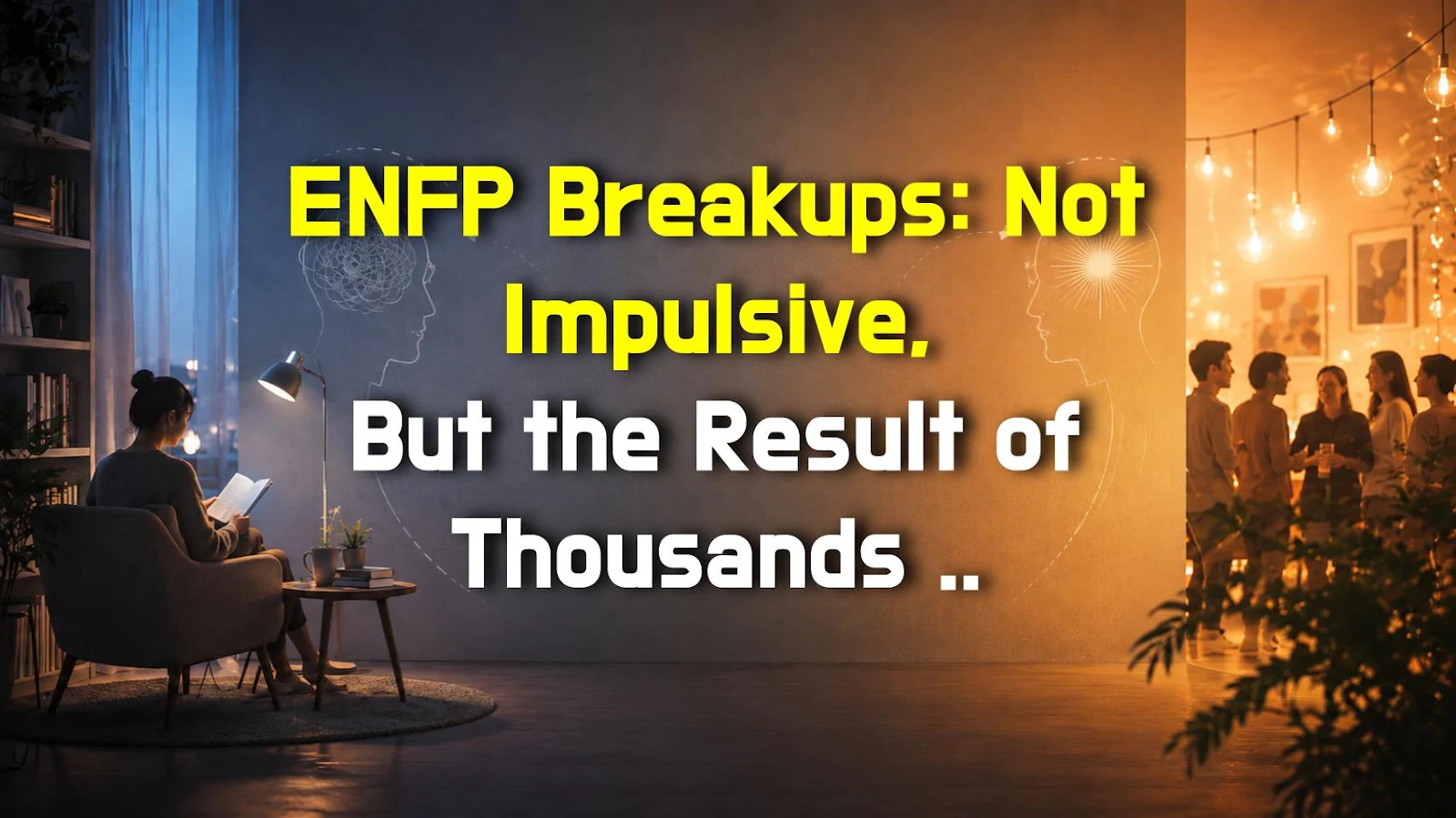 ENFP Breakups: Not Impulsive, But the Result of Thousands of Simulations