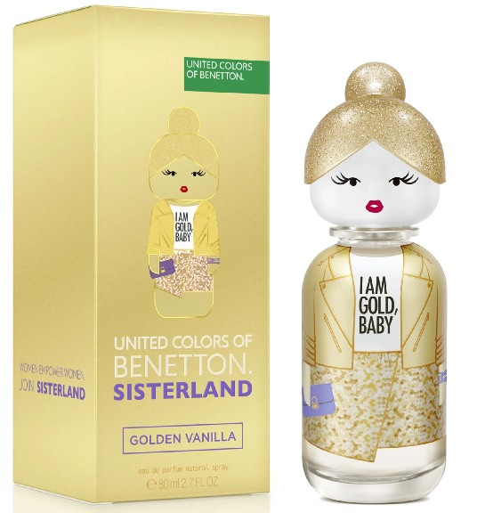 SISTERLAND GOLDEN VANILLA DE BENETTON MUJER 80ML EDT