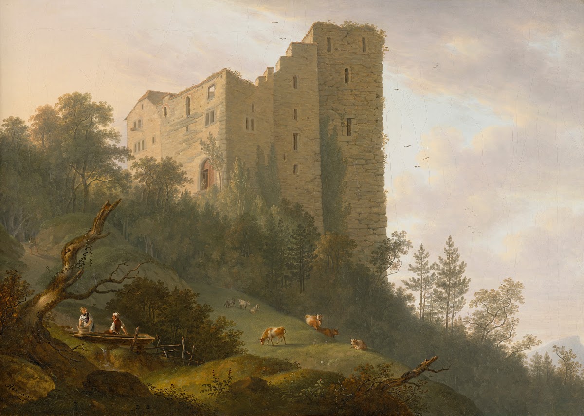 Umgebung der Ruine Habsburg 1804