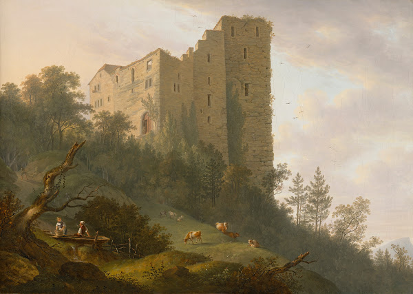 Umgebung der Ruine Habsburg 1804