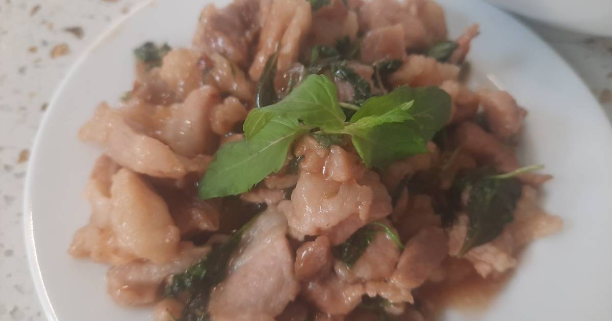 Thịt xào chua ngọt kiểu Thái
