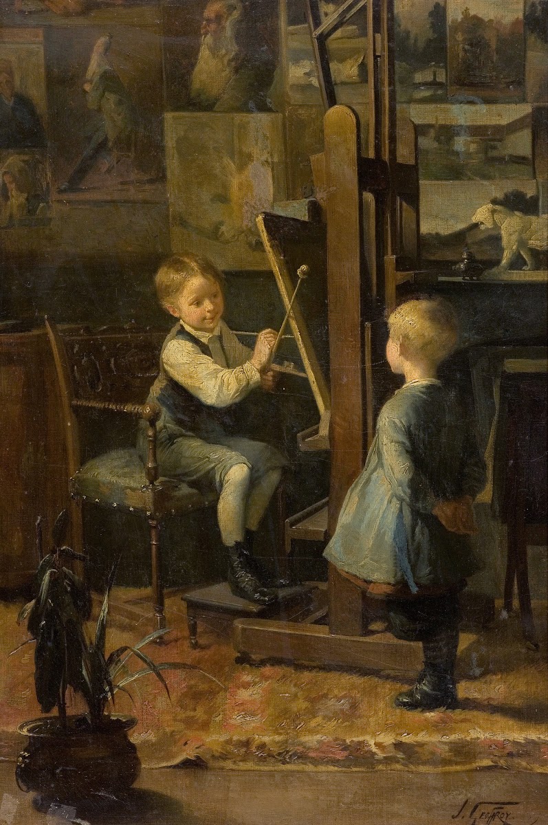 In the Artists Studio