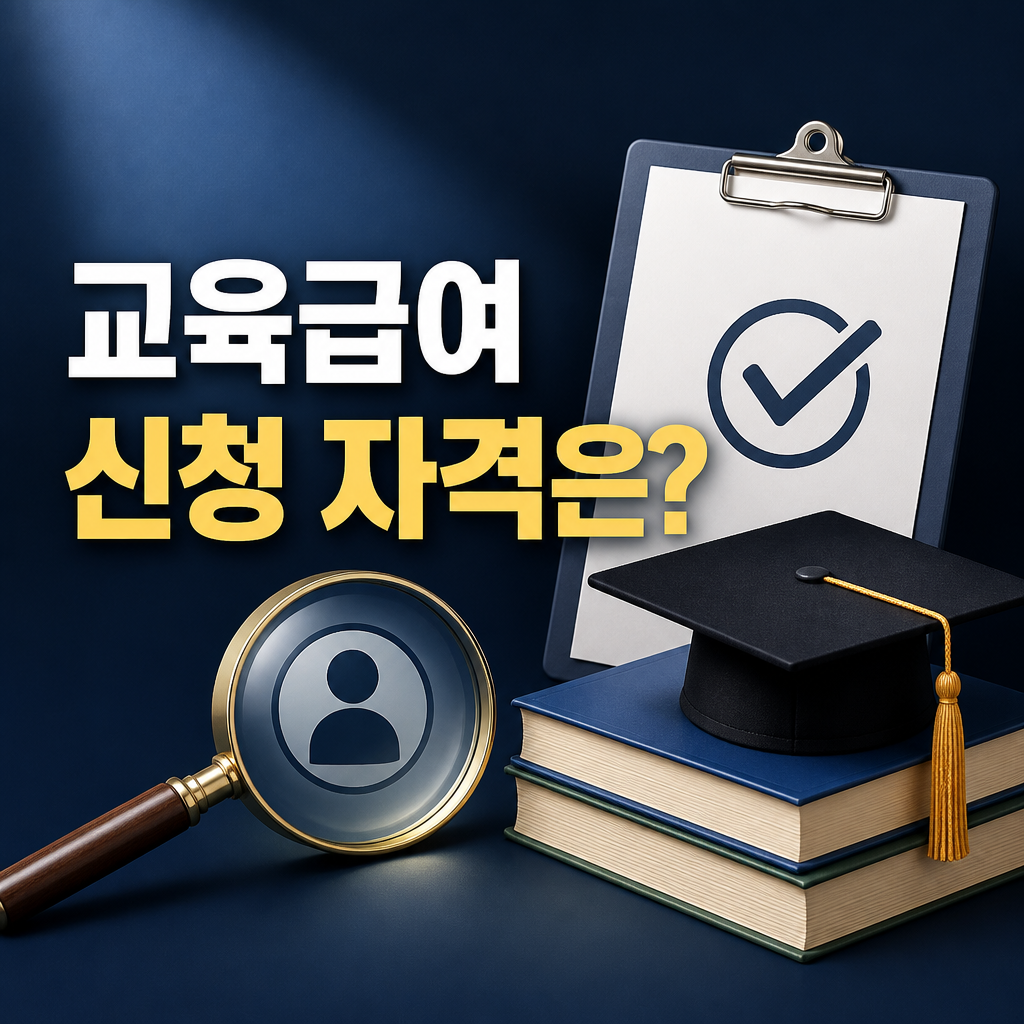 교육급여 신청 자격은 어떻게 되는가?