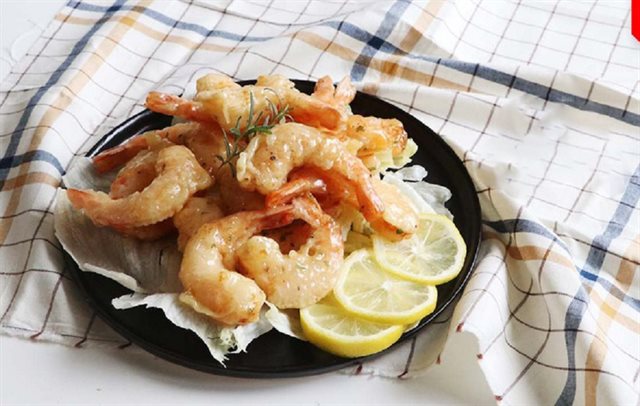Tôm Chiên Bột Sốt Mayonnaise