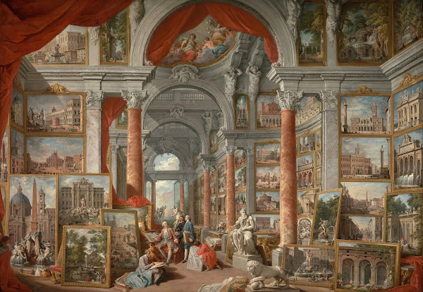 Picture Gallery with Views of Modern Rome 1757