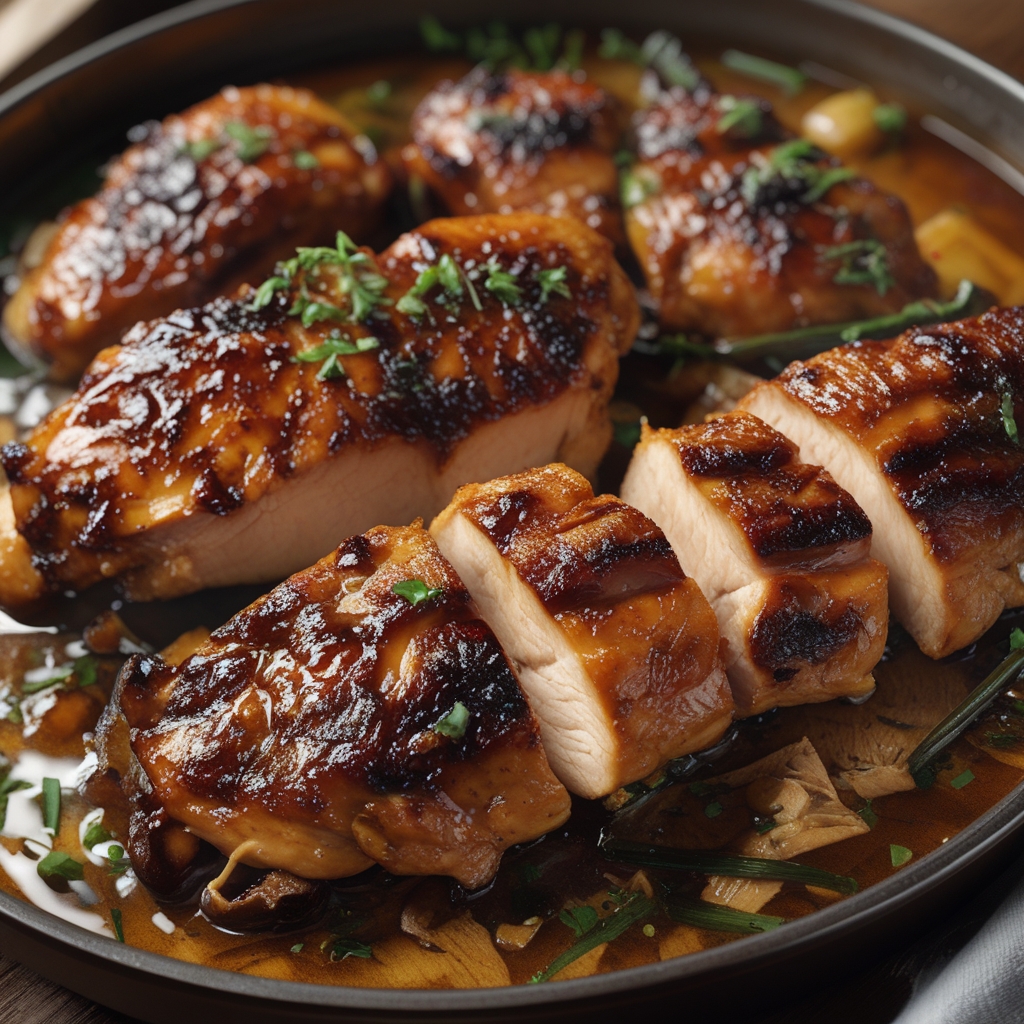 Irresistible Char Siu Chicken Recipe with 10 Minute Prep Magic - Quick & Homemade Delight finished