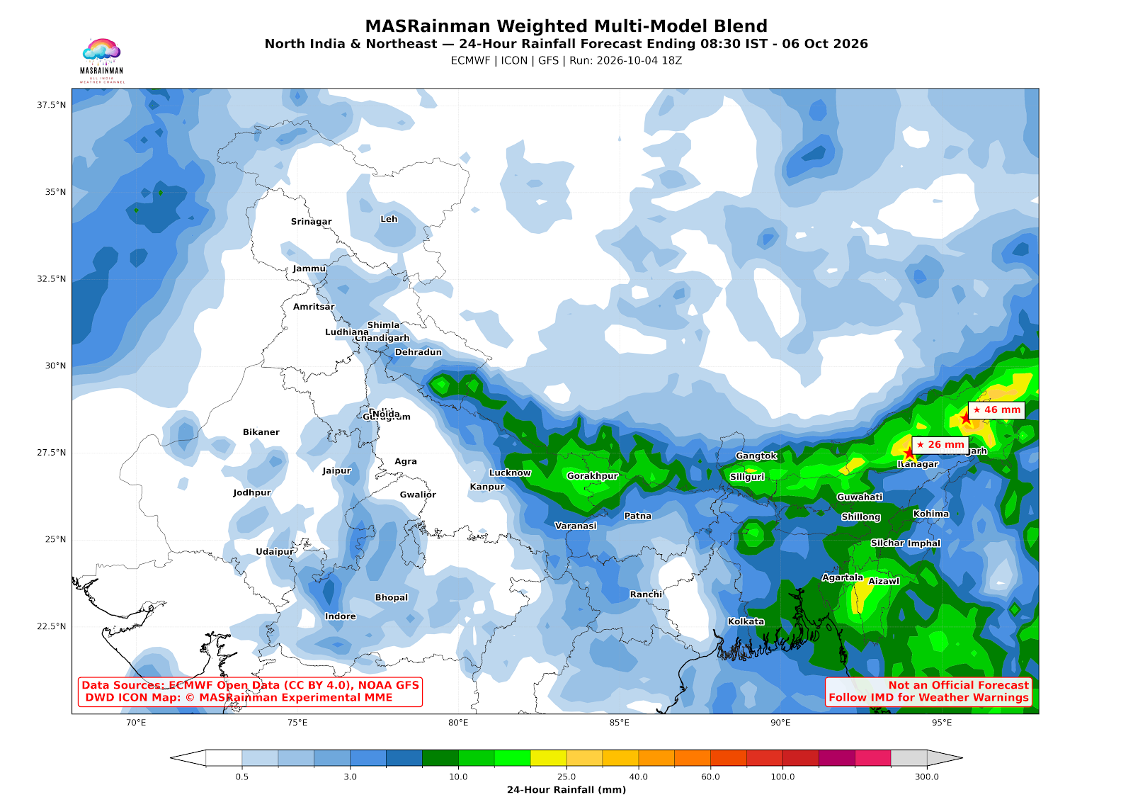 North India MME - MasRainMan Weather