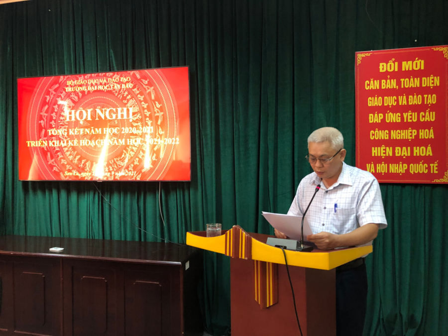 Hội nghị Tổng kết năm học 2019 - 2020 và triển khai kế hoạch năm học 2020 - 2021