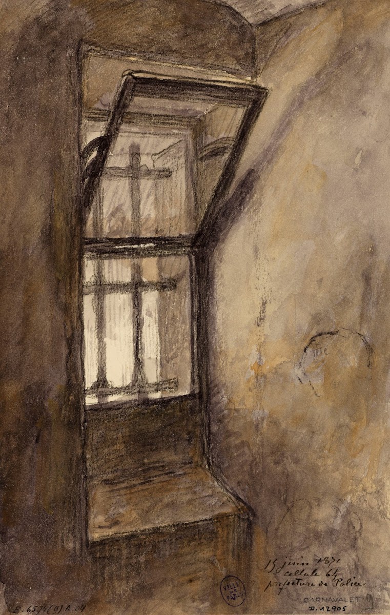 Cellule 64 dépôt de la Préfecture de Police 1871