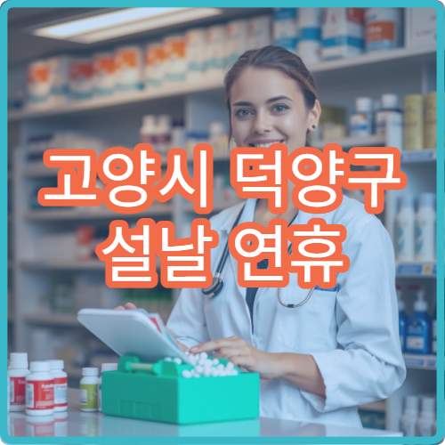 고양시 덕양구 설날 연휴 안과 진료 운영하는 병원 정보