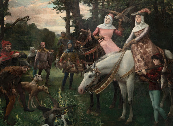 The Heron Hunting 1883