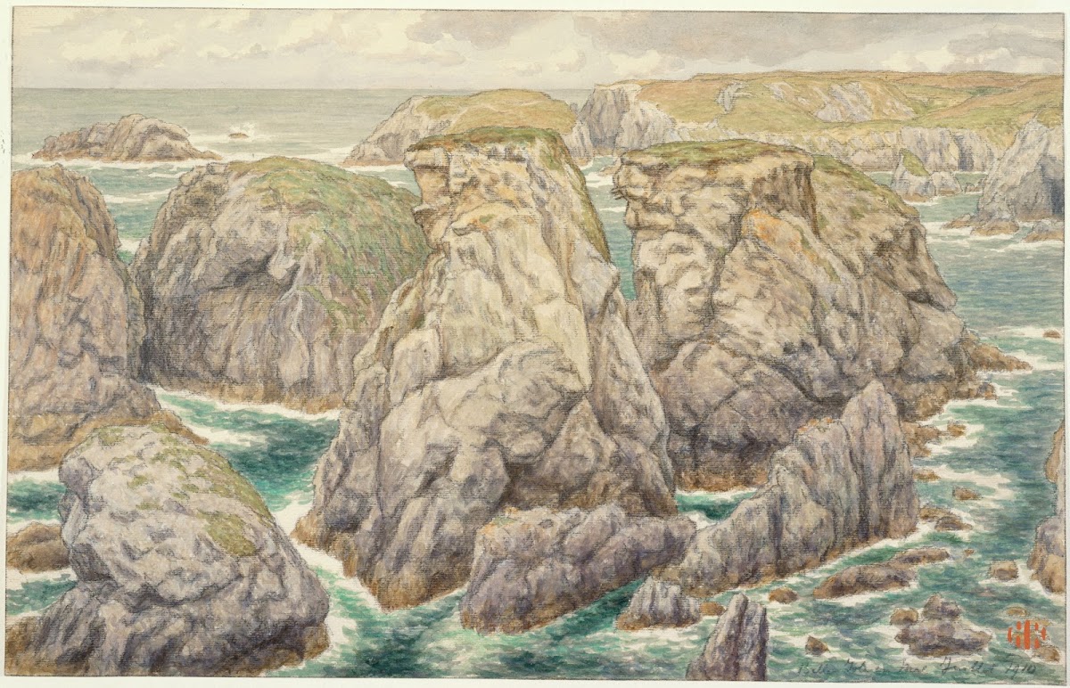 Goulphar Belle Isle en mer 1910