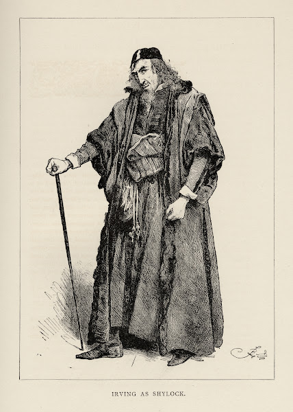 Henry Irving as Shylock in Shakespeares Merchant of Venice