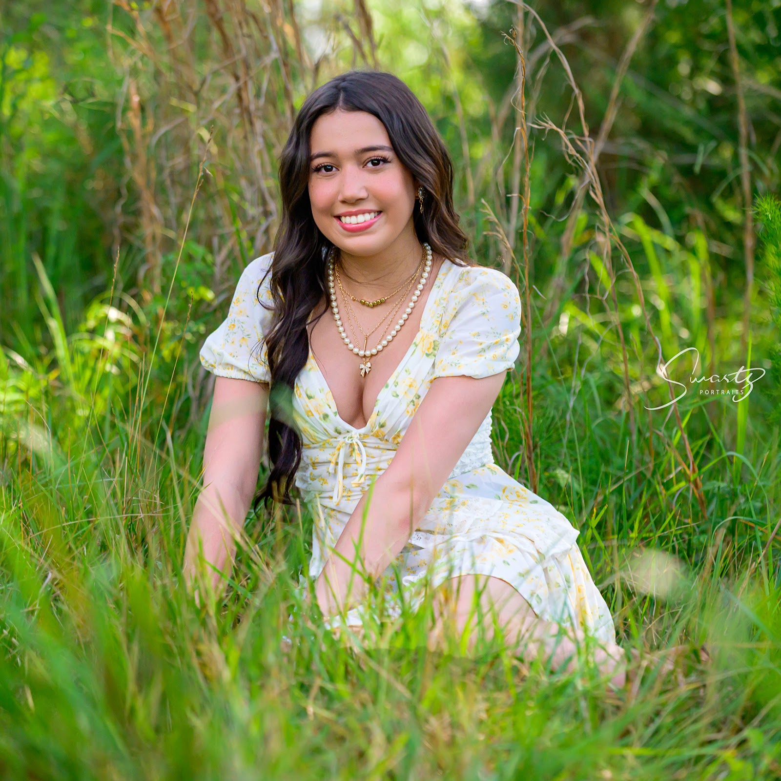 Senior portrait client — fine art portrait by Swartz Portraits Sugar Land Texas