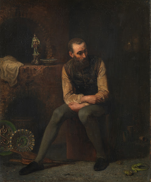 Bernard de Palissy in his workshop 1843