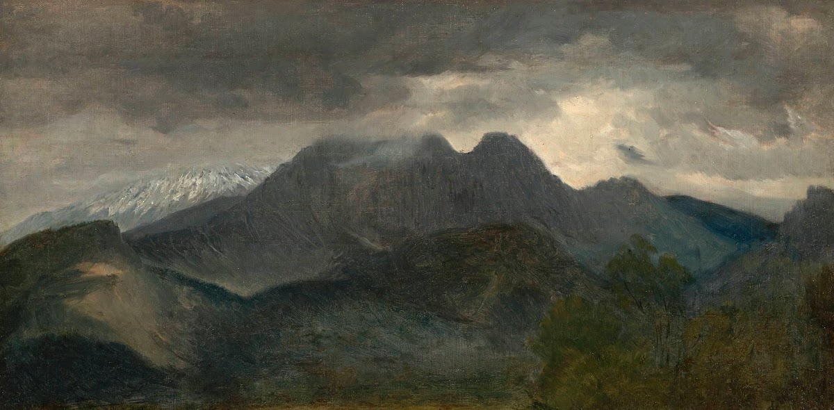 Tatra Mountains  view of Giewont from 1870