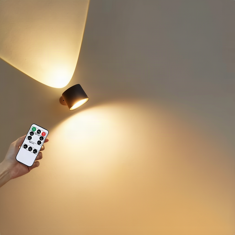 Kabellose LED-Wandleuchte mit Touchsteuerung
