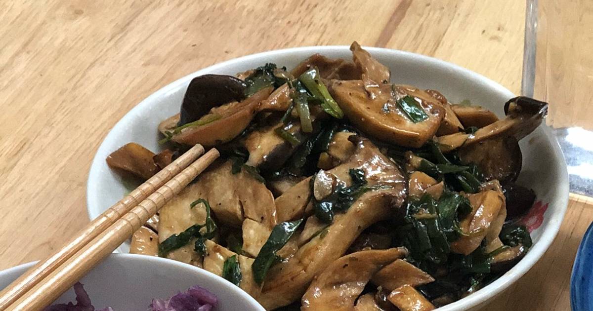 Nấm Đùi Gà Áp Chảo