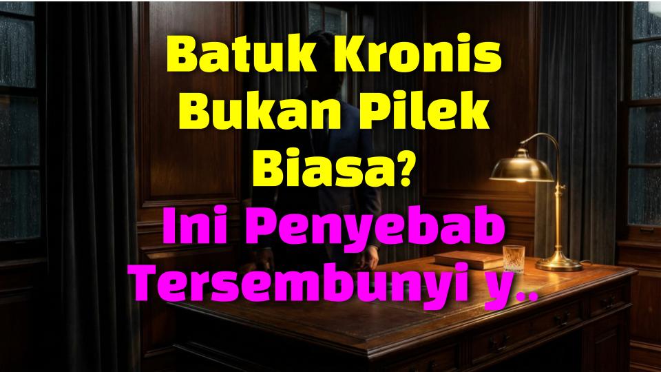 Batuk Kronis Bukan Pilek Biasa? Ini Penyebab Tersembunyi yang Bikin Kaget!