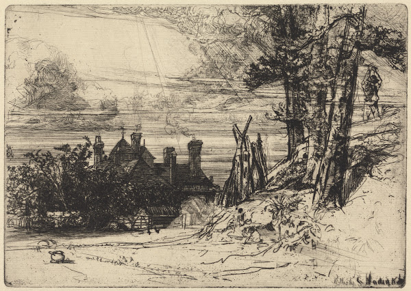 Horsleys House at Willesley 1865