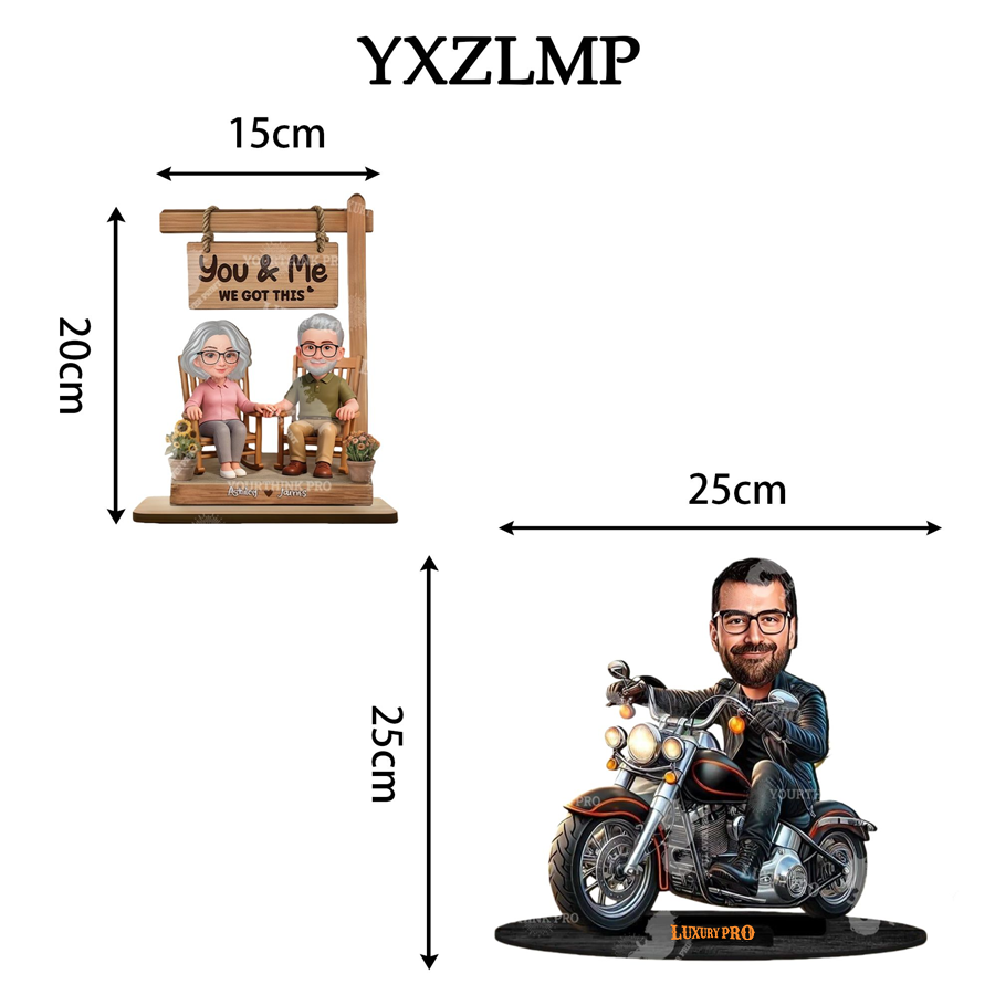 Irregular Standing Wooden Sign