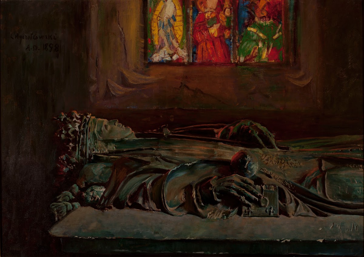 Sarcophagus of Queen Jadwiga 1898