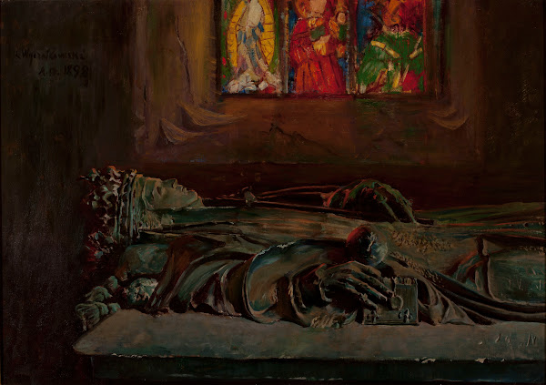 Sarcophagus of Queen Jadwiga 1898