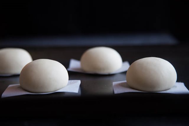 Bánh Bao Sữa Chay Hấp
