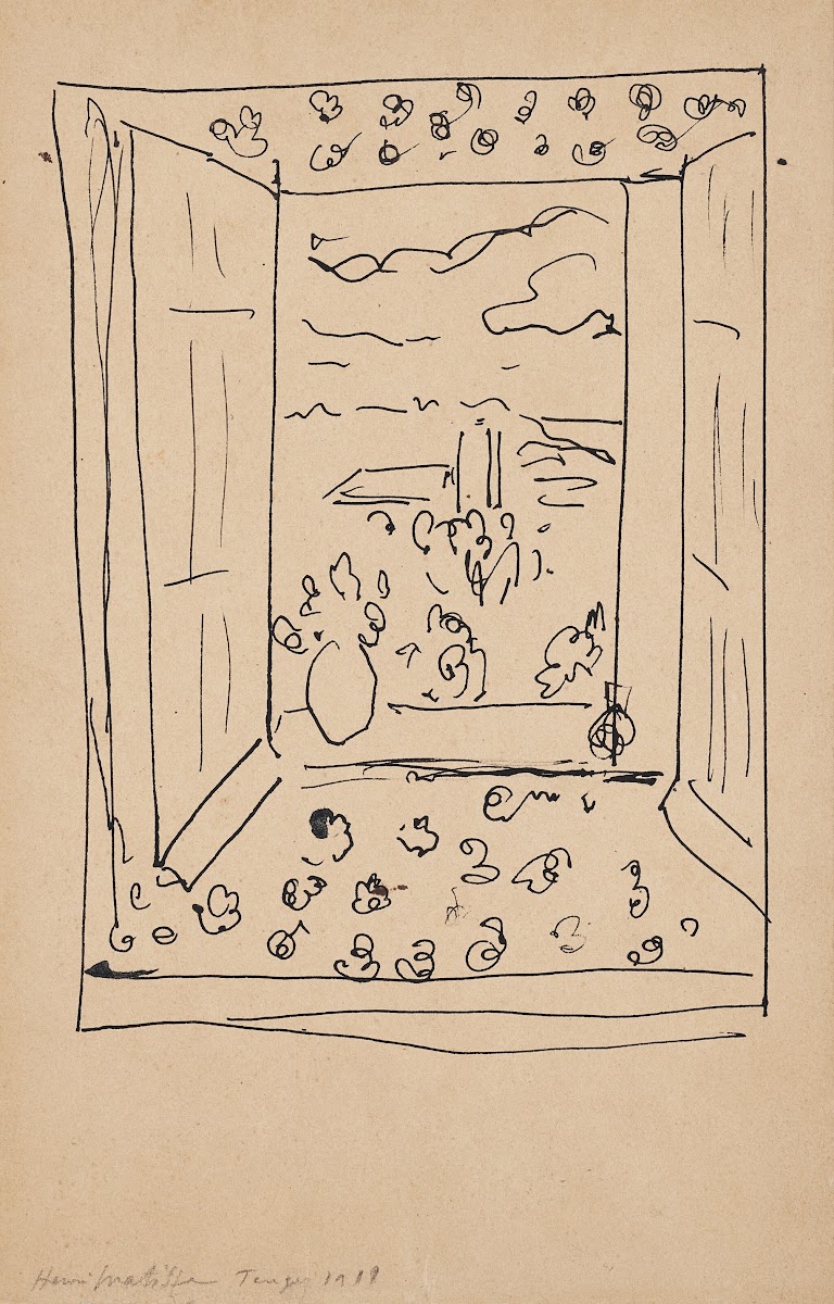 Vue De La FenêTre Tanger II 1912